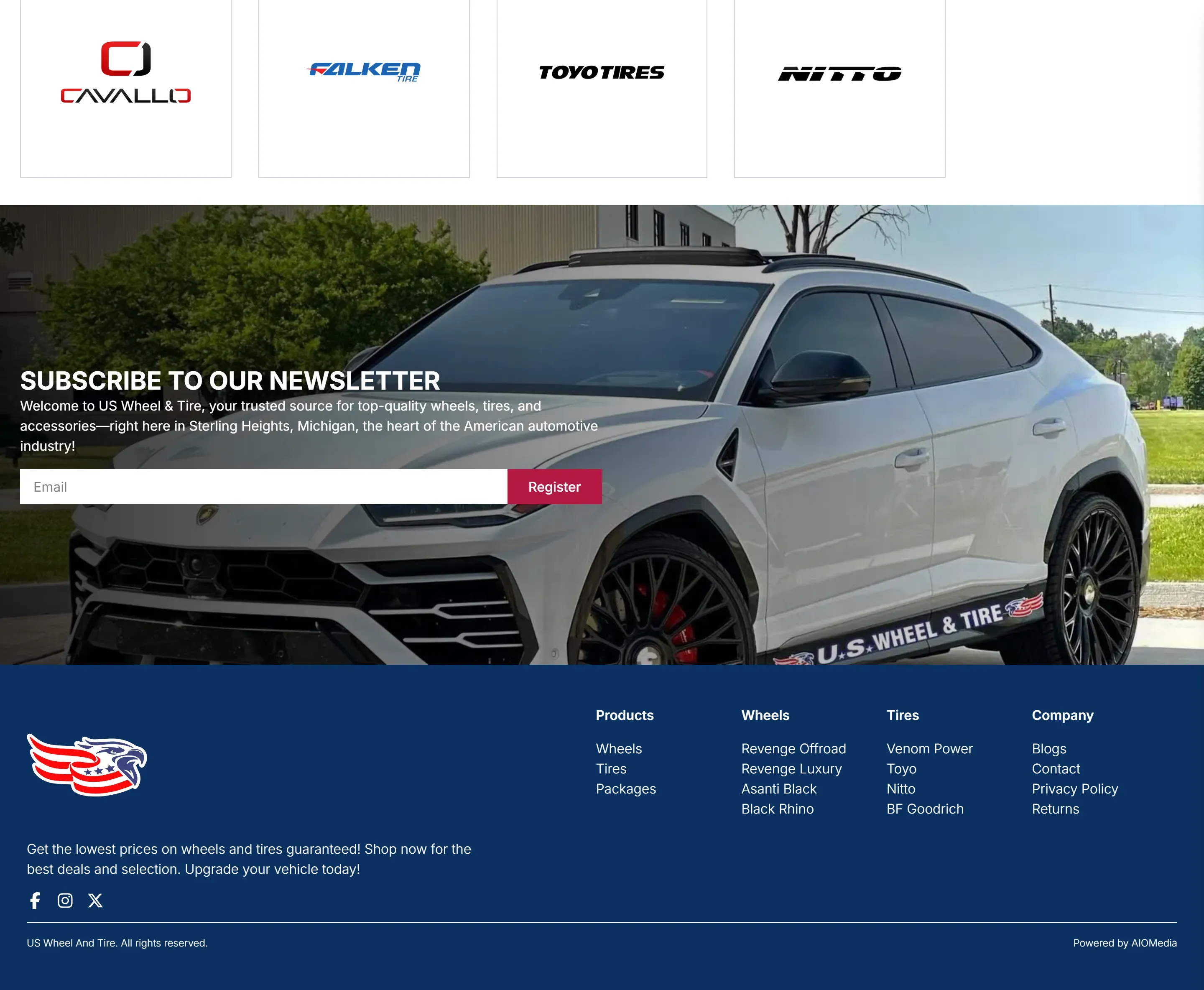 US Wheel And Tire Six